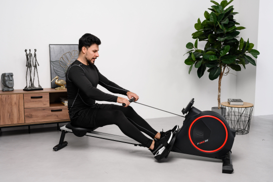 Гребной тренажер UNIX Fit Techno Rower 410 - 12